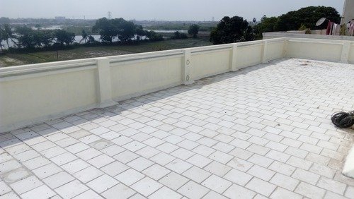 Cool Roof Ceramic Parking Tiles by Radiant Ceramic